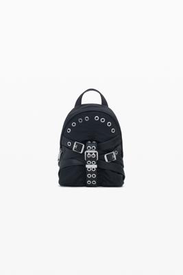 MINI NYLON RUGZAK - BLACK - U