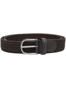 Anderson's ceinture en cuir tressé - Marron