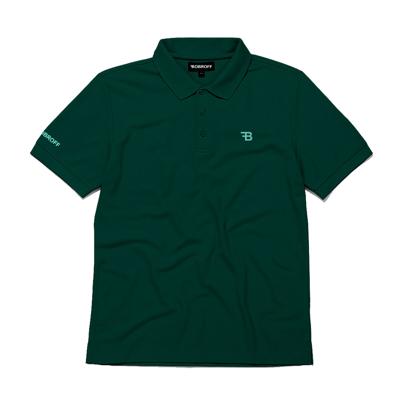 Herenpolo met Korte Mouwen Bobroff Groen - Maat: S