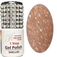 Helena Melmer Gellak 67- Warme Hazelnootkleur, Effen en Elegant