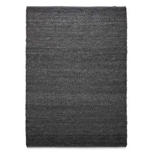 Nordic Weavers Wollen vloerkleed Lett - donkergrijs - 300x400 cm