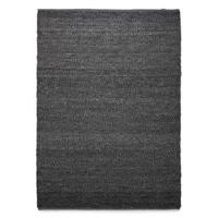 Nordic Weavers Wollen vloerkleed Lett - donkergrijs - 300x400 cm