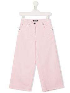 Balmain Kids pantalon à coupe droite - Rose