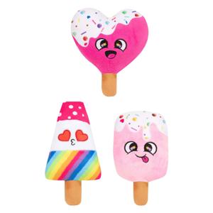 Toi-Toys Knuffel pluche ijsje, 21cm