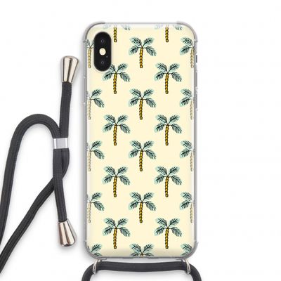 Paradise: iPhone XS Transparant Hoesje met koord