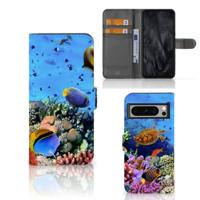 Google Pixel 8 Pro | Telefoonhoesje | Met pasjeshouder | Vissen
