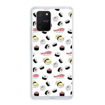 Sushi time: Samsung Galaxy S10 Lite Transparant Hoesje