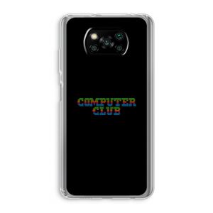 Retro: Xiaomi Poco X3 NFC Transparant Hoesje