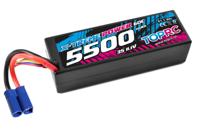 TRC Car Lipo 60c 11,1 volt 5500mah met EC5 stekker