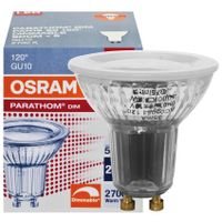 LED GU10 7.9W 650lm 2700K Osram Parathom PAR16 827 120° dimbaar