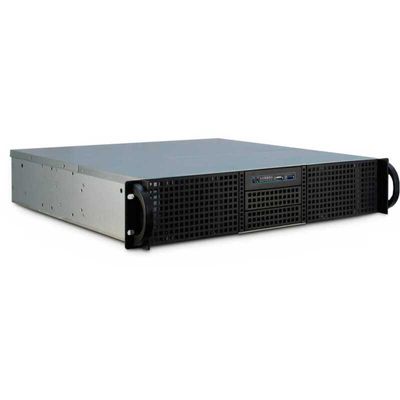 2U-20240 Rack Zwart
