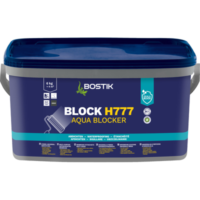 Bostik H777 Aquablocker - 6kg Emmer Grijs