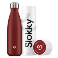 Slokky - Geïsoleerde Drinkfles - 500 ml Matte Red