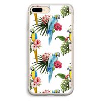 Kleurrijke papegaaien: iPhone 7 Plus Transparant Hoesje