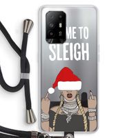 Came To Sleigh: Oppo A94 5G Transparant Hoesje met koord