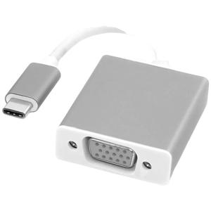 ROLINE 12033203 USB grafische adapter 1920 x 1080 Pixels Zilver