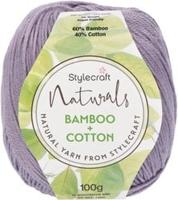 Stylecraft Naturals - Bamboo + Cotton DK 7163 Lavender