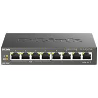 D-Link DGS-1008P Netwerk switch 8 poorten 1 GBit/s PoE-functie