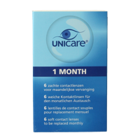 Unicare Maandlenzen -3.75 6 Stuks