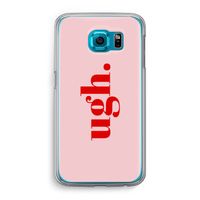 Ugh: Samsung Galaxy S6 Transparant Hoesje