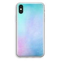 mist pastel: iPhone XS Transparant Hoesje