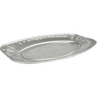 Depa Schaal | cateringschaal | aluminium | ovaal | 450x292x26mm | zilver | 100 stuks