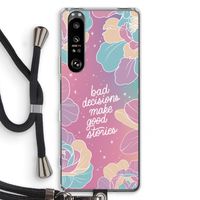 Good stories: Sony Xperia 1 III Transparant Hoesje met koord