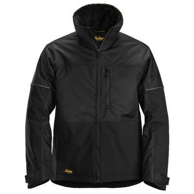 Snickers Workwear winterjas - 1148 - zwart / zwart - L
