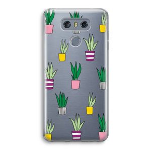 Sanseveria: LG G6 Transparant Hoesje