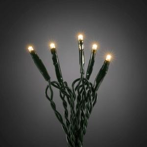 Konstsmide 6554-870 Micro-lichtketting met app-besturing Binnen Energielabel: G (A - G) werkt op het lichtnet Aantal lampen 100 LED Barnsteen Verlichte lengte: