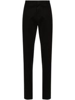 Zegna pantalon chino à coupe droite - Noir