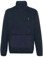 Polo Ralph Lauren hoodie à fermeture zippée - Bleu - thumbnail