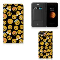 Apple iPhone 7 Plus | 8 Plus | Hoesje met Magneet | Emoji