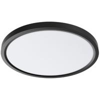 LED Plafondlamp - Brinton Jin - 36W 3960lm - 840 Natuurlijk Wit 4000K - Ø400 mm - Opbouw - Rond - Zwart