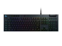 Logitech G815 Lightsync RGB Mechanical Gaming Keyboard GL Tactile QWERTY - thumbnail