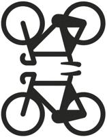 REFLECTIVE BERLIN reflex-stickers "decals" refl.strip refl.berlin decals bike black