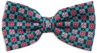 Sir Redman SRBOWTIE24083 Strik Daisy Lewis - Turquoise / Roze