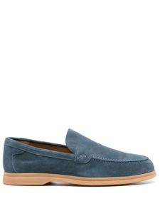 Doucal's mocassins en daim - Bleu