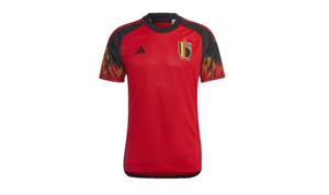 België Thuis Shirt Senior 2022-2023 - Maat XXXL - Kleur: Rood | Soccerfanshop