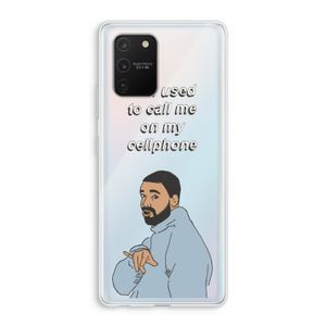 Hotline bling: Samsung Galaxy S10 Lite Transparant Hoesje