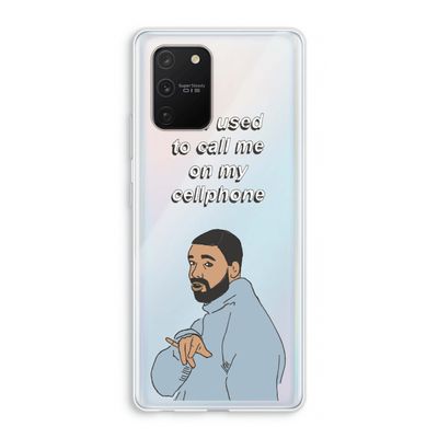Hotline bling: Samsung Galaxy S10 Lite Transparant Hoesje