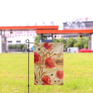 12 x 18 Double Sided Printed Flowers Welcome Home Garden Flag Yard Flag Holiday Outdoor Decor Flag