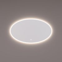 Hipp Design 13800 ovale spiegel 100x70cm met LED en spiegelverwarming
