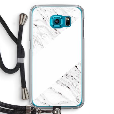 Biggest stripe: Samsung Galaxy S6 Transparant Hoesje met koord