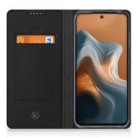 Motorola Moto G34 Book | Wallet Case | Wood Heart - Cadeau voor je Vriend