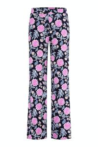 Studio Anneloes Lexie Flower Trousers 09790 Broek 6949 Dark Blue/dark Pink