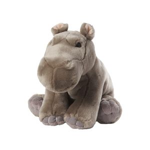 Zittende nijlpaard knuffels 22 cm   -