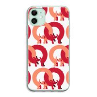 Dogs: iPhone 11 Transparant Hoesje