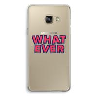 Whatever: Samsung Galaxy A3 (2016) Transparant Hoesje - thumbnail