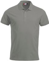 SALE! Clique 028244 Classic Lincoln Heren polo - Silver - Maat S - thumbnail